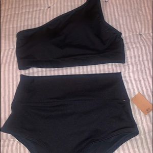 Victoria's Secret PINK black sport bikini